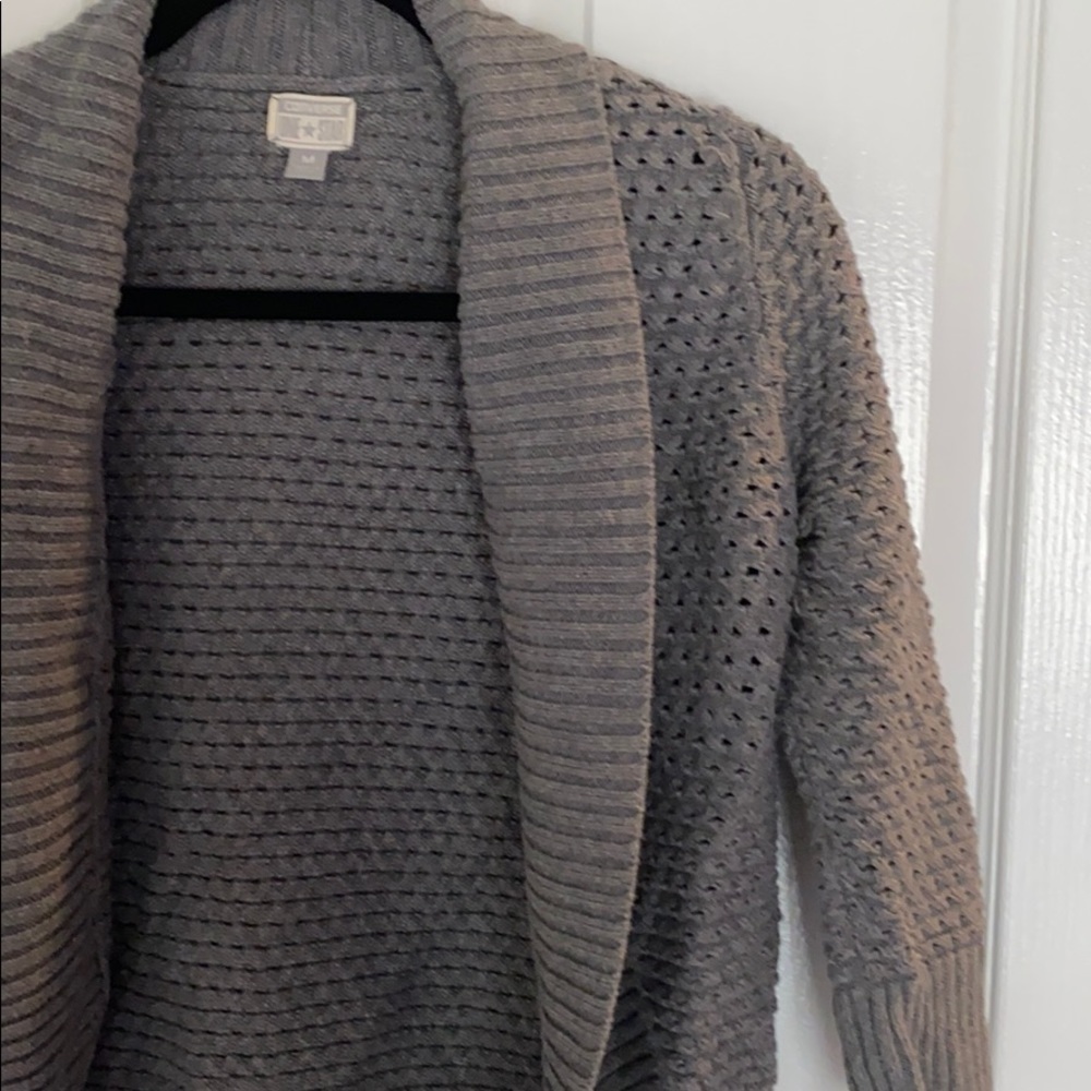 Knit jacket shawl - Picture 3 of 3